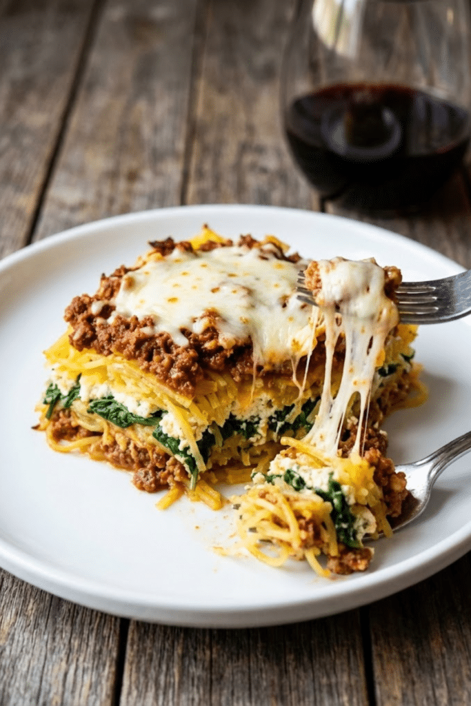 The Ultimate Crockpot Spaghetti Squash Lasagna Bolognese Recipe (2026) 7 07