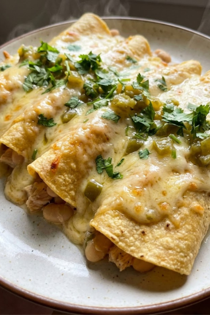 Mouthwatering Chicken and White Bean Enchiladas with Creamy Green Chile Sauce (2026 Recipe) 1 Article Image Size 2025 12 23T111525.958