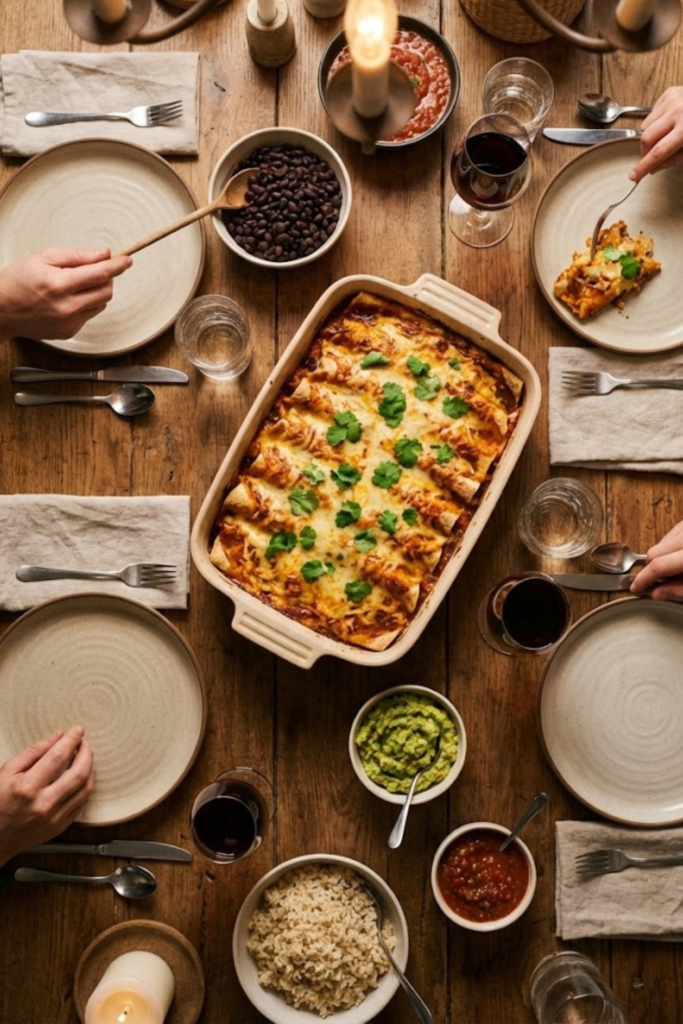 Mouthwatering Chicken and White Bean Enchiladas with Creamy Green Chile Sauce (2026 Recipe) 2 Article Image Size 2025 12 23T112025.221