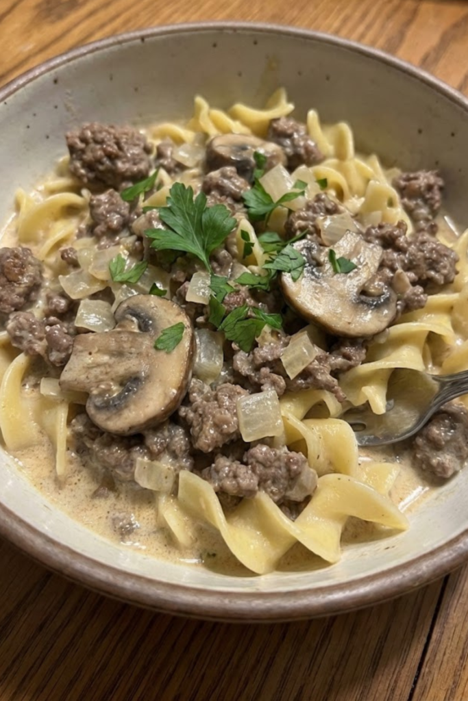Ultimate Ground Beef Stroganoff Recipe: Creamy, Quick & Budget-Friendly (2026 Edition) 1 Article Image 2026 01 04T113342.715