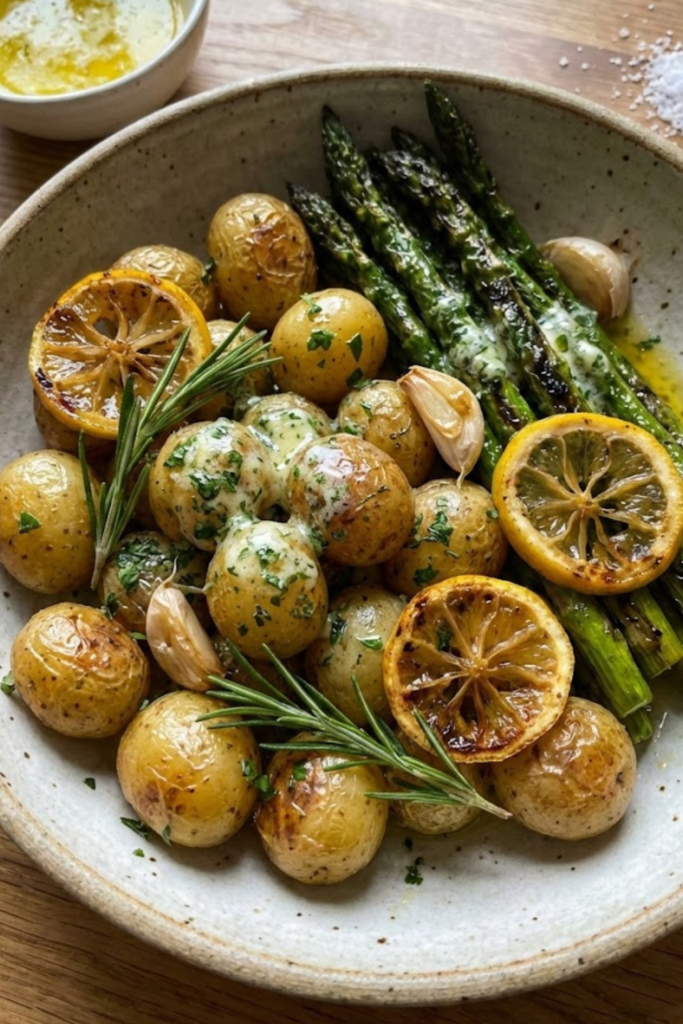 Crispy Lemon Herb Butter Roasted Potatoes and Asparagus (2026 Recipe) 1 Article Image 2026 02 10T162942.196