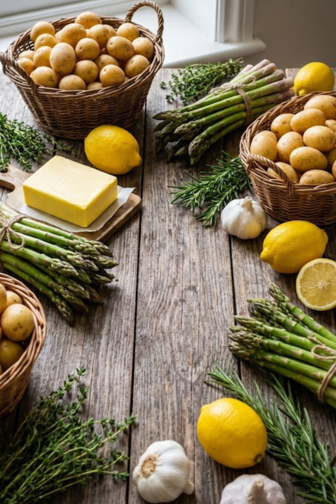Crispy Lemon Herb Butter Roasted Potatoes and Asparagus (2026 Recipe) 2 Article Image 2026 02 10T163012.836
