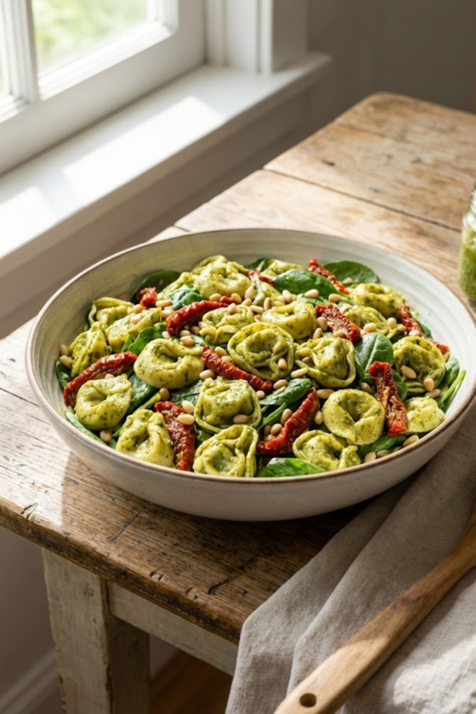 The Best Pesto Tortellini Salad with Sun Dried Tomatoes Recipe (2026) 2 Untitled Design 1 28