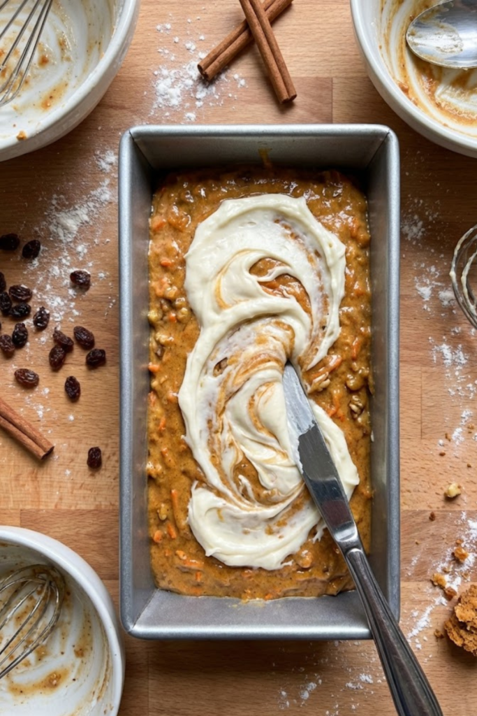 The Best Moist Carrot Cake Loaf with Cream Cheese Swirl (2026 Recipe) 3 Untitled Design 2 32