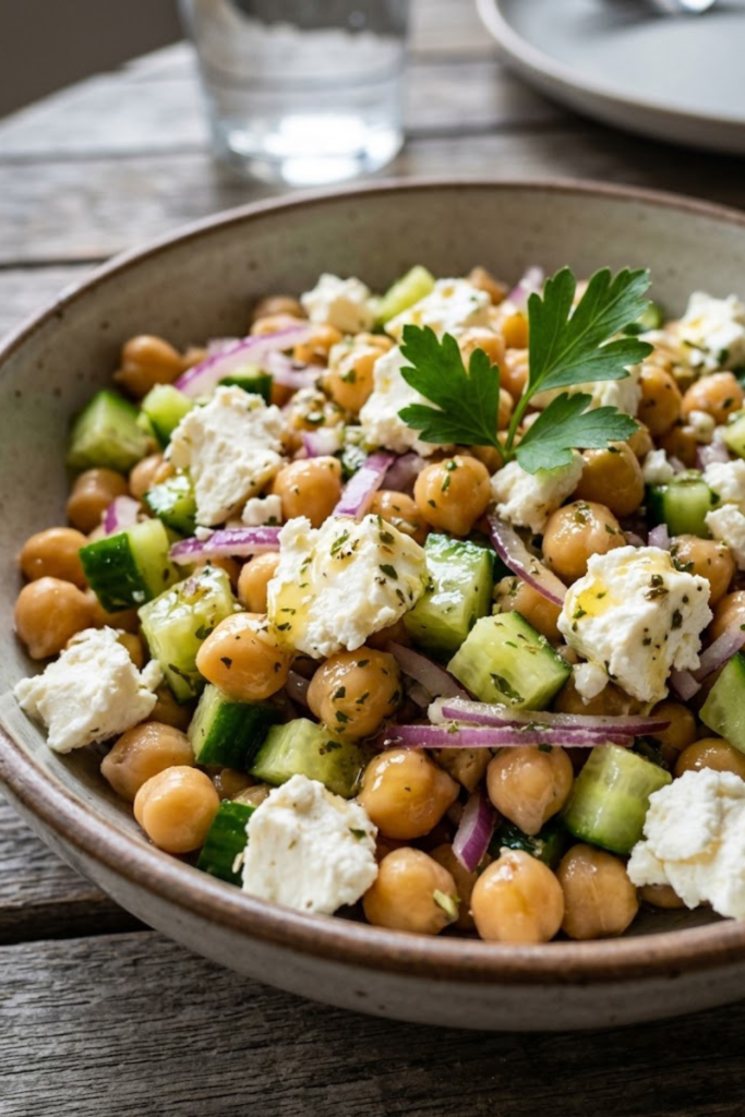 The Ultimate Mediterranean Chickpea Salad with Feta and Cucumber: Easy Lunch Recipe for 2026 1 Untitled design 132