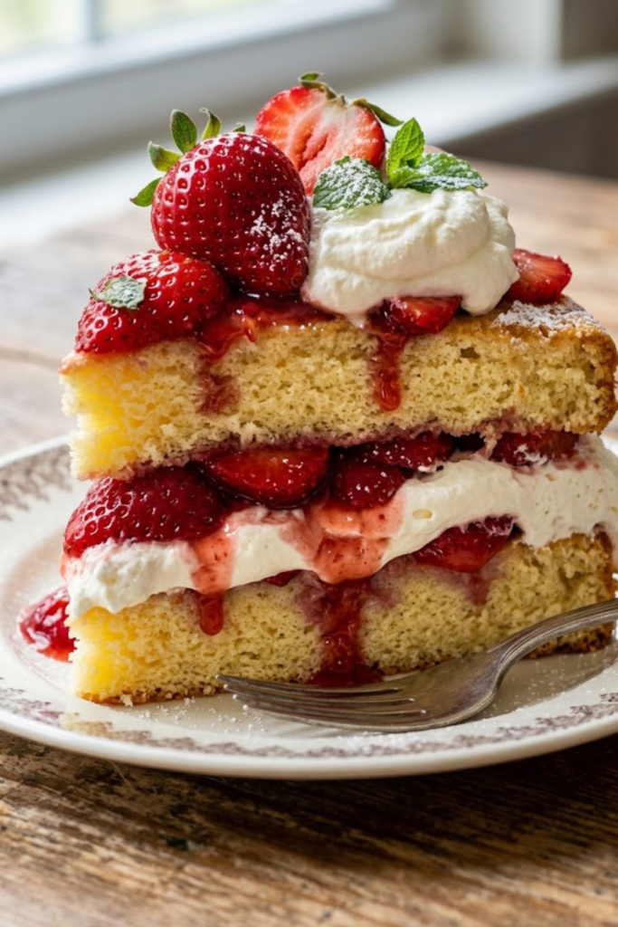 The Best 2026 Strawberry Shortcake with Whipped Cream Soft Fluffy Cake Recipe 1 Untitled design 140