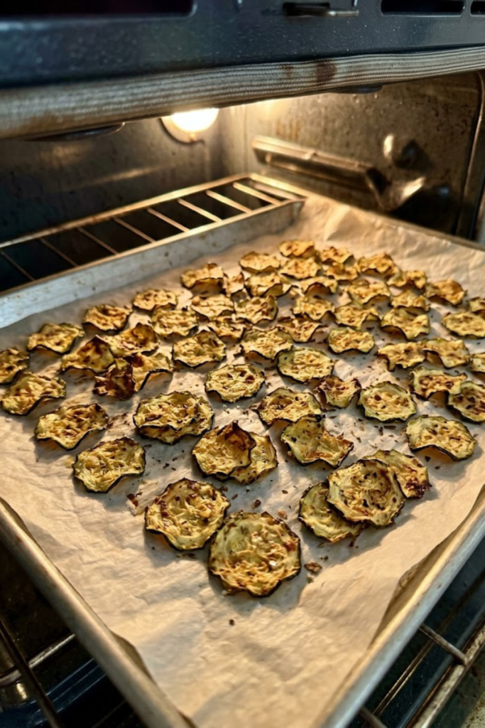The Absolute Best Baked Zucchini Chips: Crispy Low Calorie Healthy Snack Recipe for 2026 4 Untitled design 3 128
