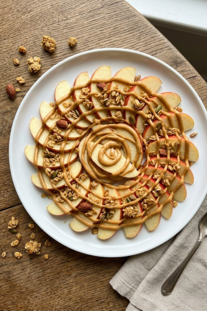 10/10 Crunchy Apple Slices with Peanut Butter and Granola Healthy Snack Recipe (2026) 4 Untitled design 4 85