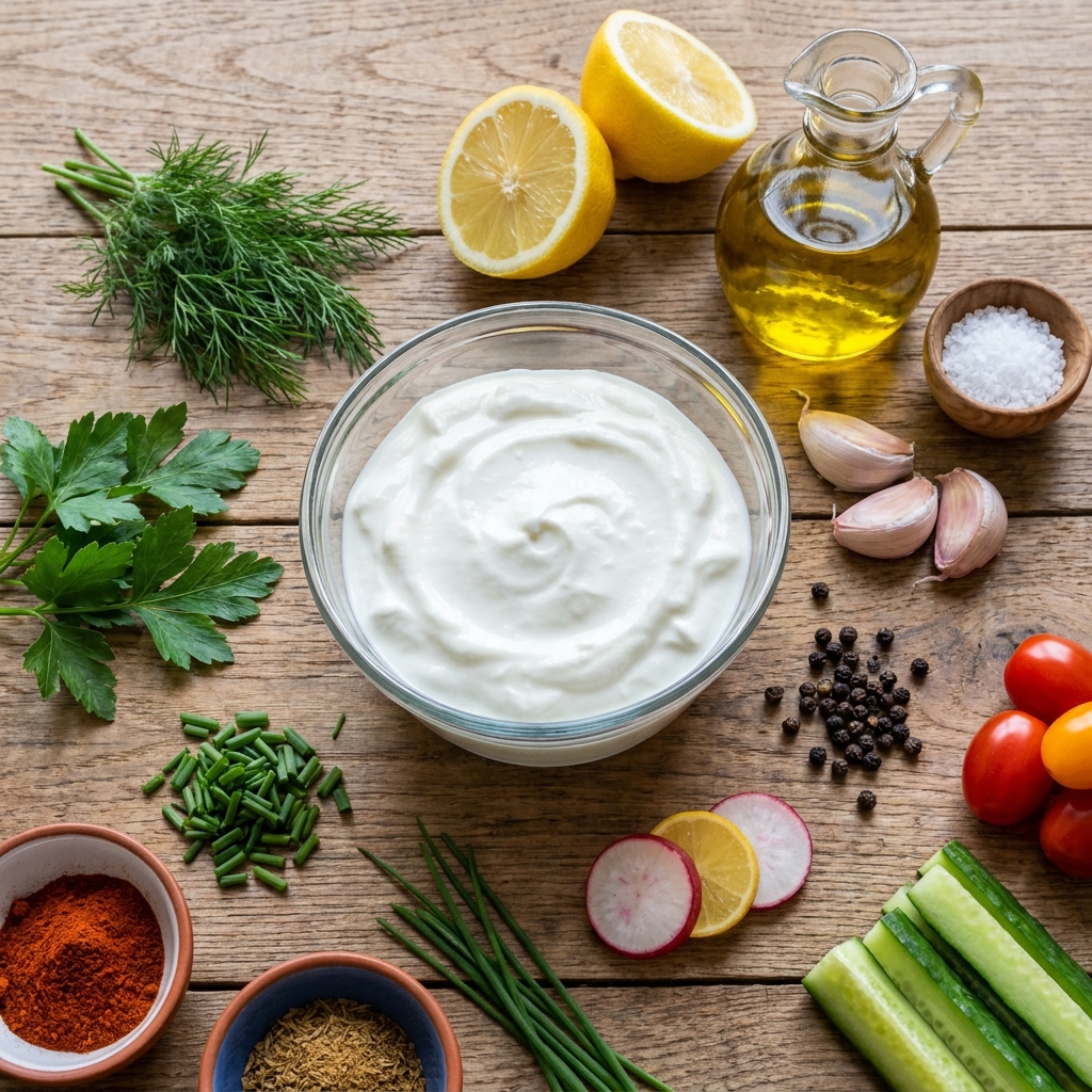 Yes, you can transform savory Greek yogurt dip into a creamy salad dressing by whisking in two to four tablespoons of lemon juice or water until reaching your desired pourable consistency. This creates a nutritious ranch-style alternative that works beautifully on grain bowls, green salads, and vegetable-based salads. The herb-forward profile of savory Greek yogurt dip translates perfectly to dressing applications while maintaining its fresh, Mediterranean character.