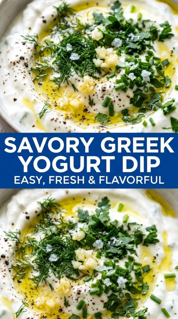Savory Greek Yogurt Dip: Easy Homemade Recipe with Fresh Herbs 2026 19 2 9