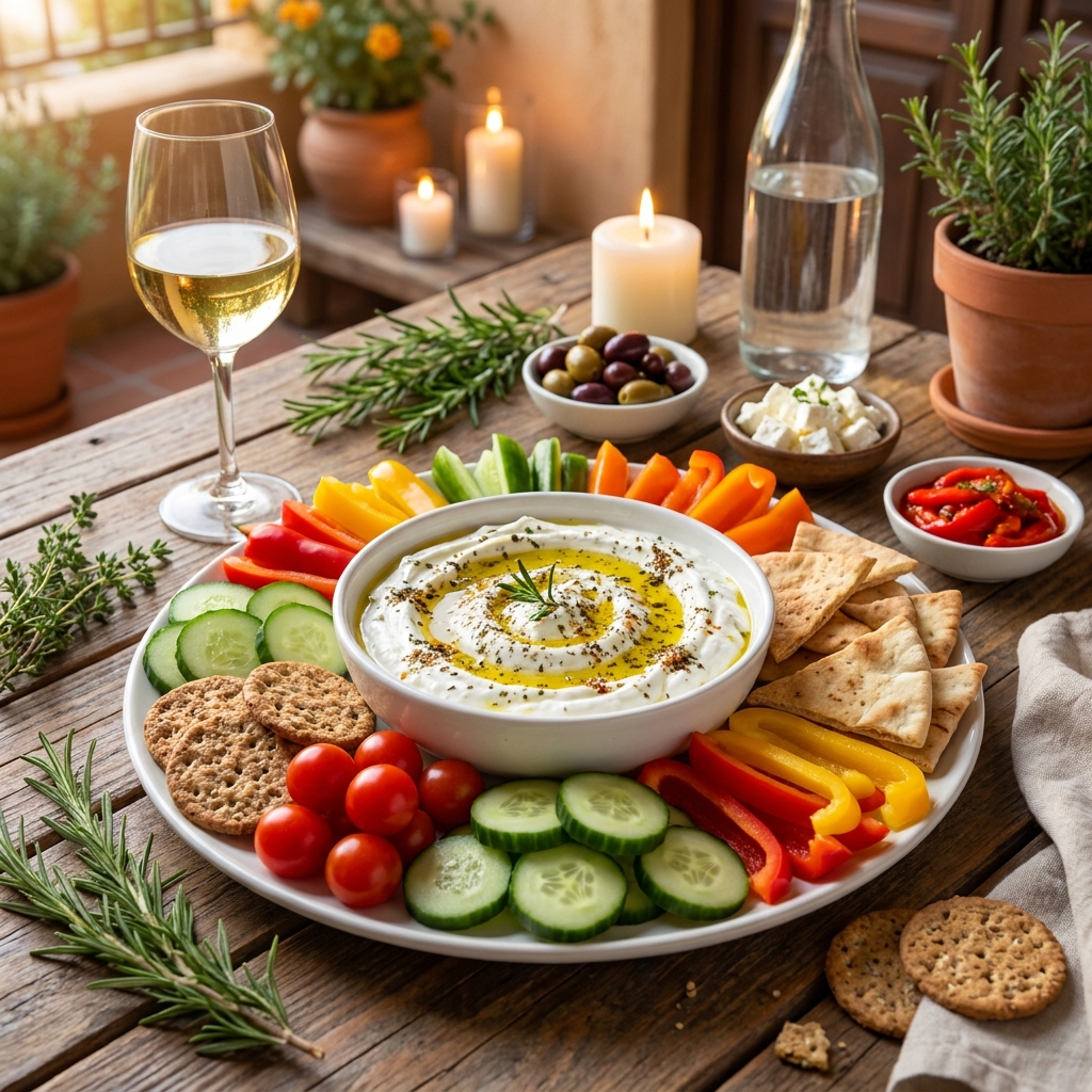 Yes, you can transform savory Greek yogurt dip into a creamy salad dressing by whisking in two to four tablespoons of lemon juice or water until reaching your desired pourable consistency. This creates a nutritious ranch-style alternative that works beautifully on grain bowls, green salads, and vegetable-based salads. The herb-forward profile of savory Greek yogurt dip translates perfectly to dressing applications while maintaining its fresh, Mediterranean character.