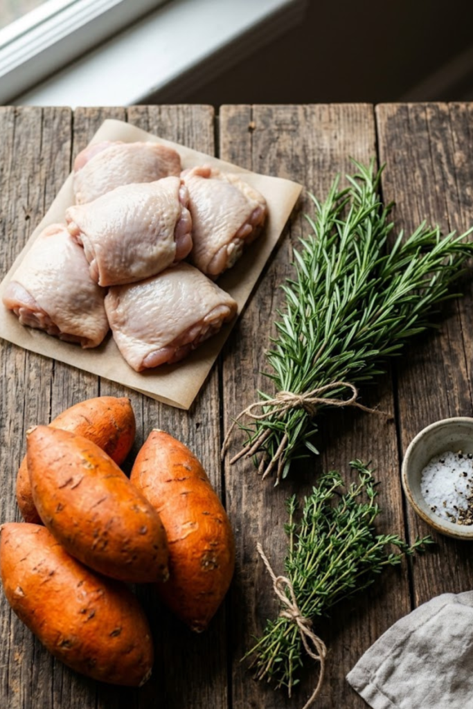 Easy One-Pan Baked Chicken and Sweet Potatoes with Garlic Herbs: 2026's Best Healthy Dinner Recipe 2 Untitled Design 1 15