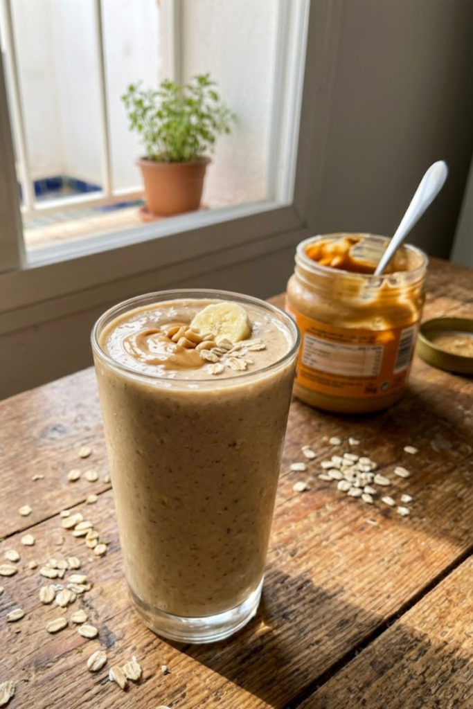 The Best Banana Peanut Butter Smoothie with Oats Healthy Snack Recipe for 2026 2 Untitled Design 1 28