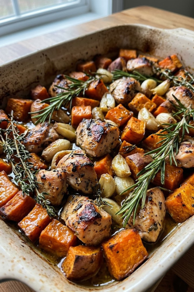 Easy One-Pan Baked Chicken and Sweet Potatoes with Garlic Herbs: 2026's Best Healthy Dinner Recipe 1 Untitled Design 19