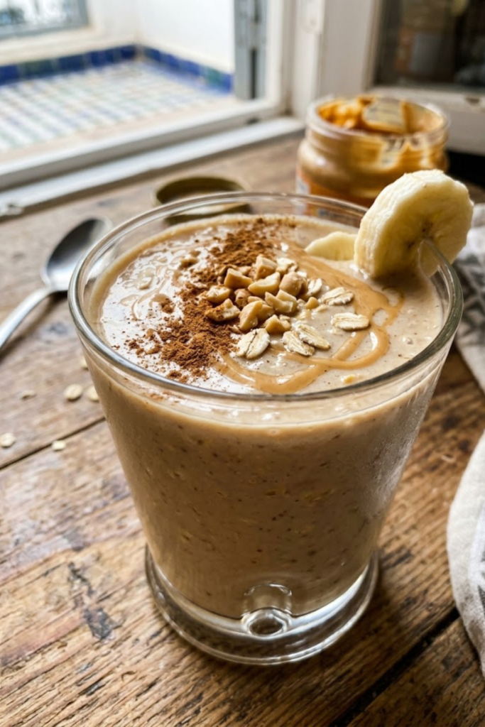 The Best Banana Peanut Butter Smoothie with Oats Healthy Snack Recipe for 2026 1 Untitled Design 32
