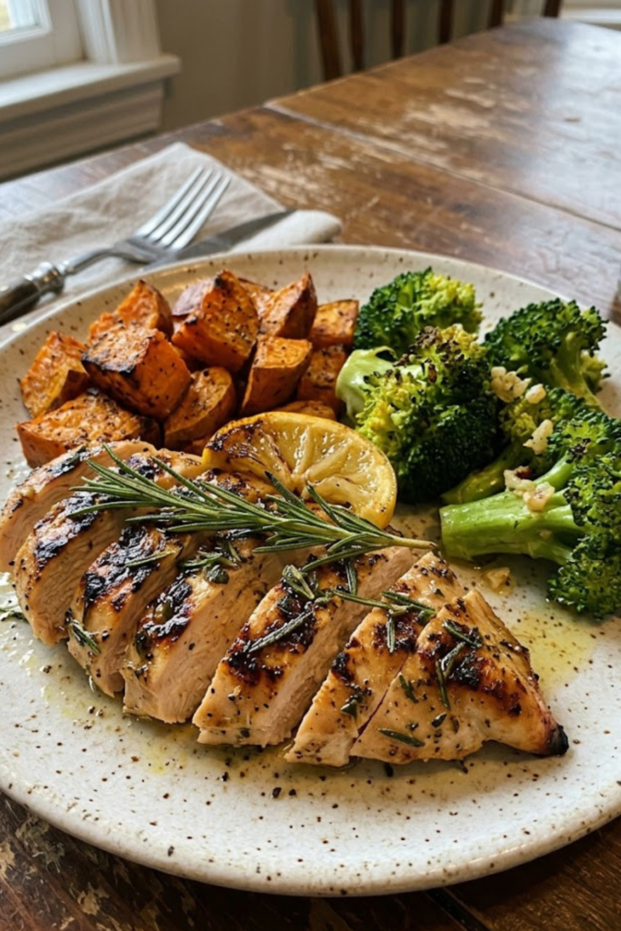 Grilled Lemon Herb Chicken with Roasted Sweet Potatoes and Broccoli Healthy Dinner Recipe (2026 Guide) 1 Untitled Design 39