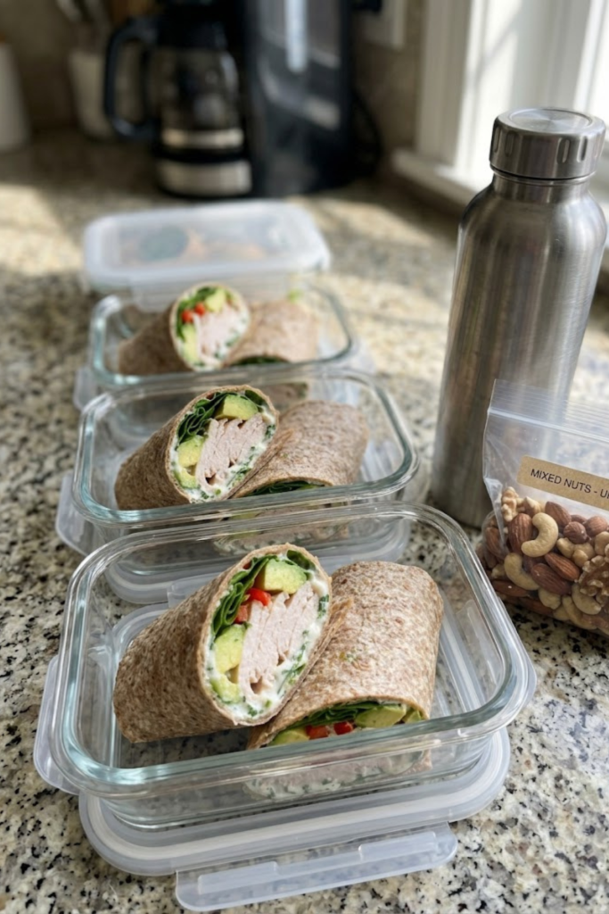 The Ultimate Turkey and Avocado Whole Wheat Wrap with Creamy Dressing Healthy Lunch Recipe for 2026! 5 Untitled Design 4 21
