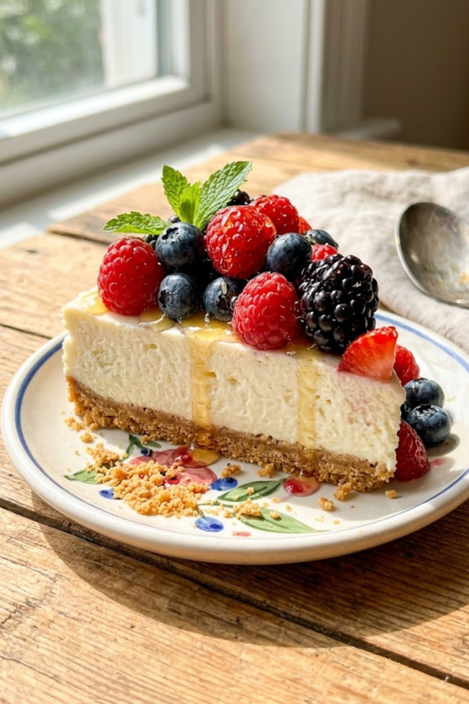 The Best Healthy Greek Yogurt Cheesecake with Honey and Berries: Easy 2026 Recipe 1 Untitled Design 43