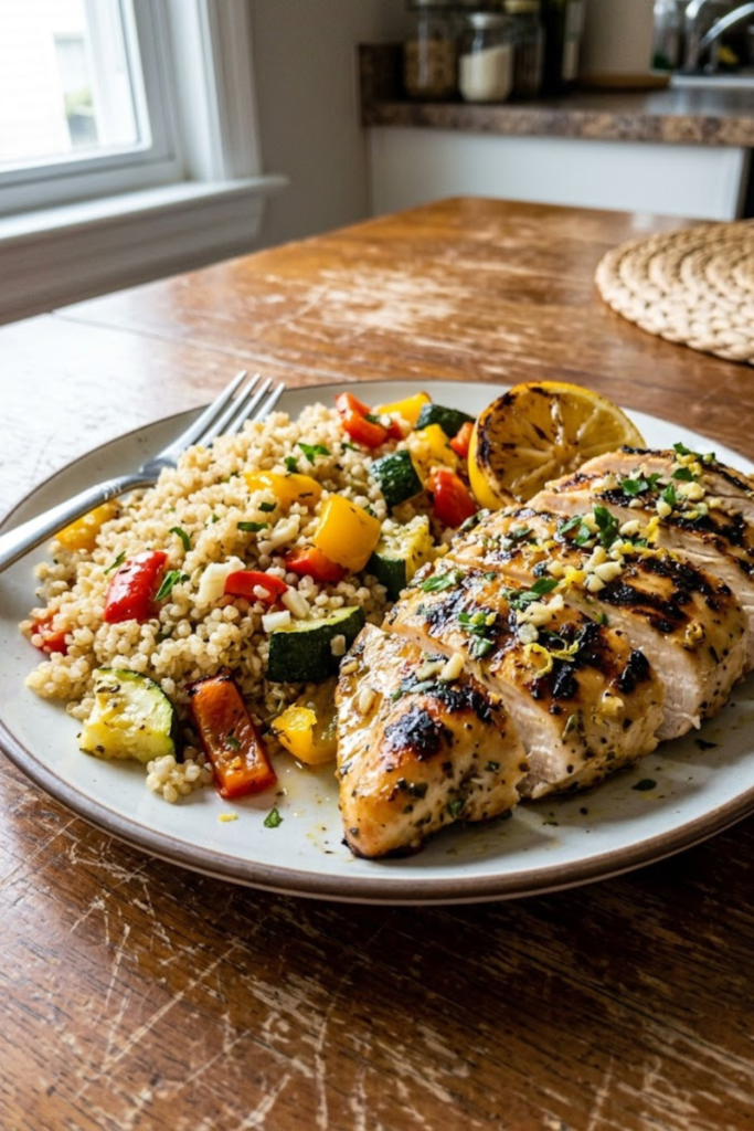 The Best Grilled Lemon Garlic Chicken with Quinoa and Roasted Vegetables Healthy Dinner Recipe for 2026 1 Untitled Design 49