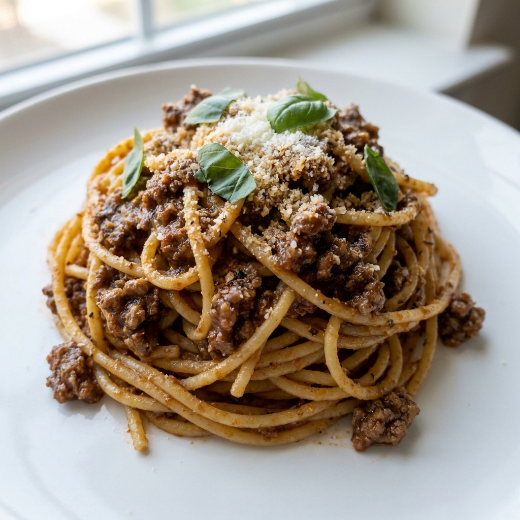dirty spaghetti recipe