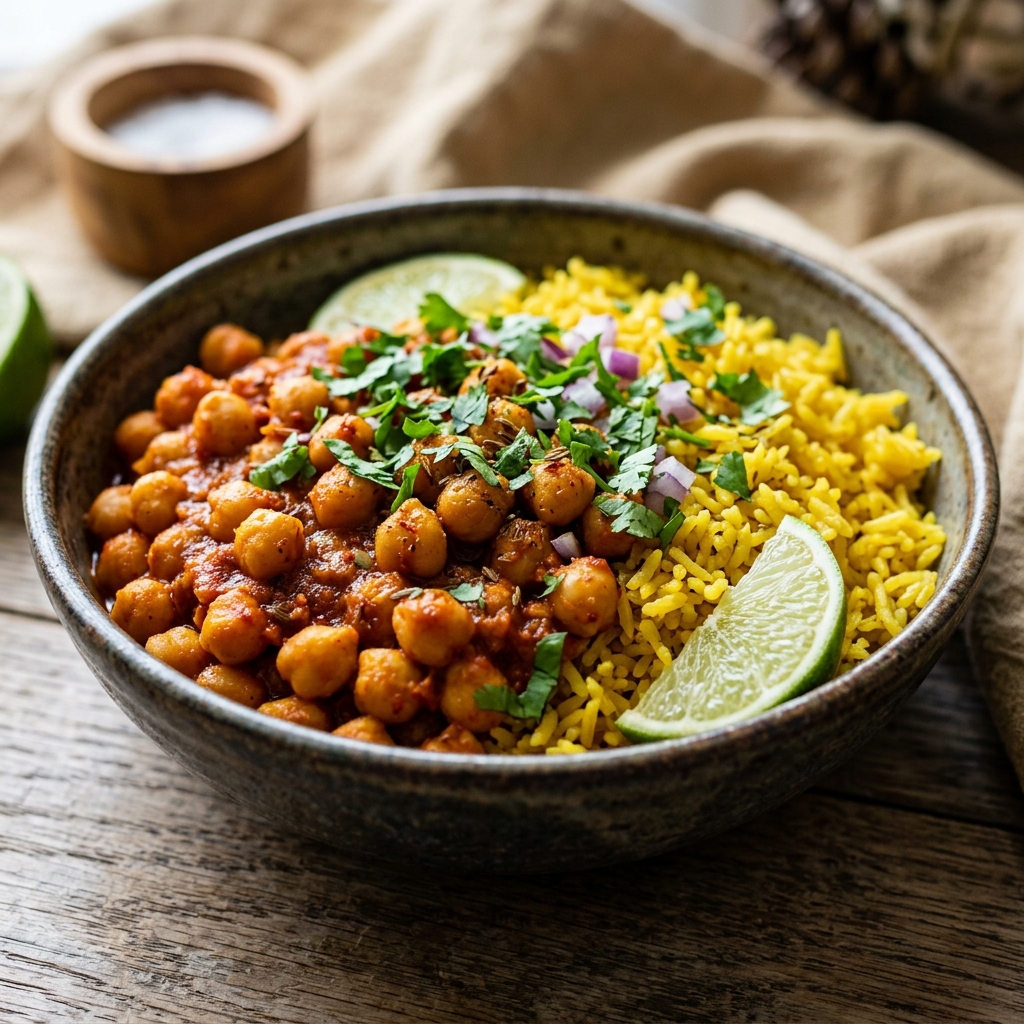 Harissa Chickpeas With Turmeric Rice Recipe 2026 12 Harissa Chickpeas With Turmeric Rice recipe