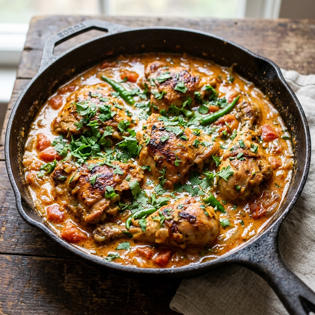 One-Pan Kuku Paka Recipe