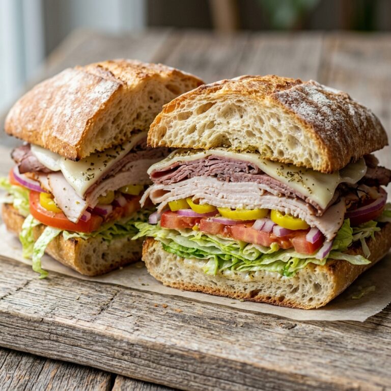 Italian Picnic Heroes Recipe