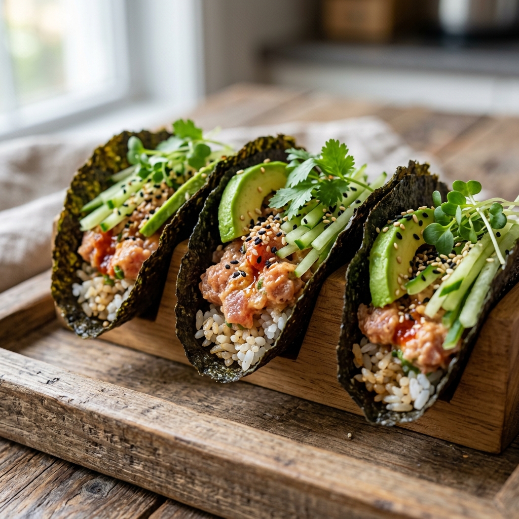 Viral Sushi Tacos Recipe: The Ultimate Homemade Guide 2026 12 Viral Sushi Tacos Recipe