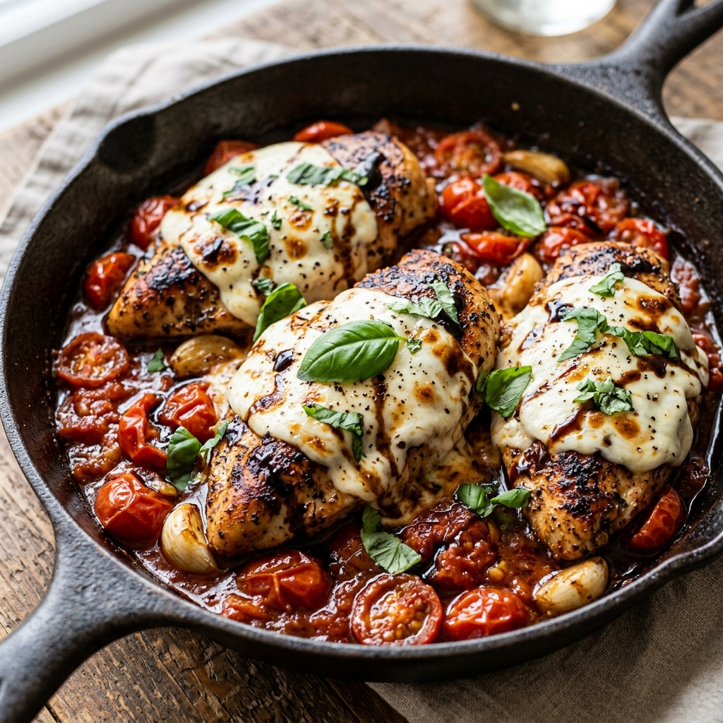 One Pan Caprese Chicken Recipe: Easy Homemade Dinner 2026 12 One Pan Caprese Chicken Recipe
