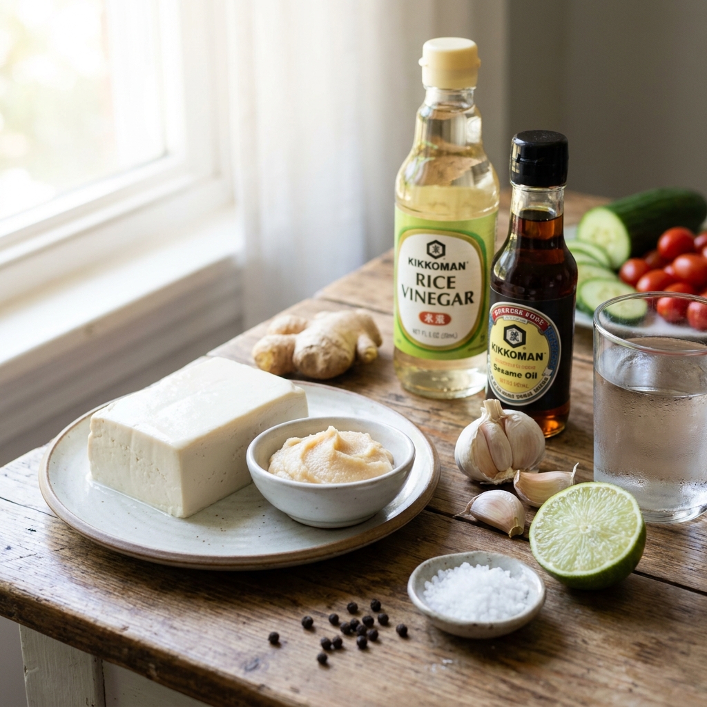 silken tofu miso dressing recipe