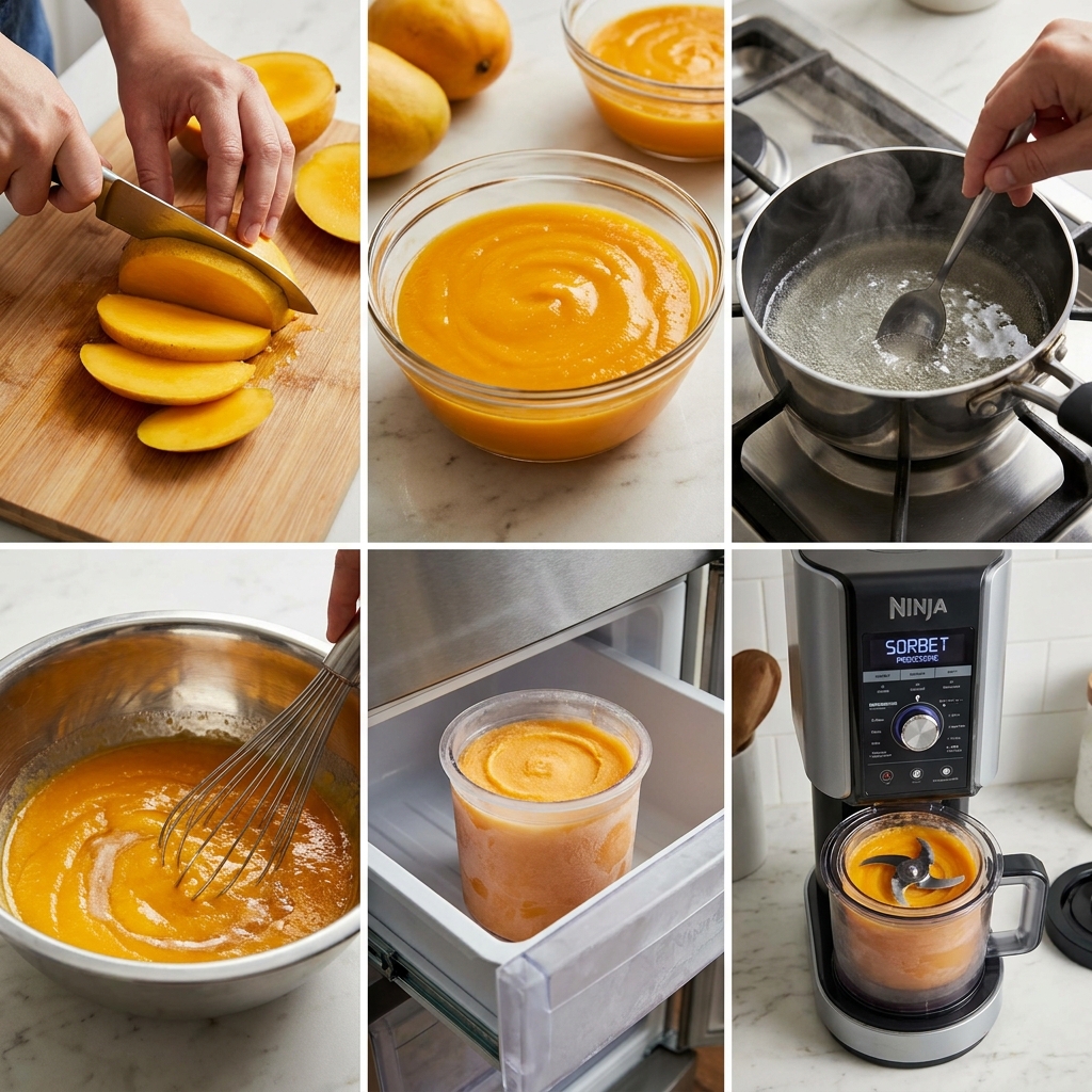 Ninja Creami Mango Sorbet Recipe: Homemade Frozen Mango Bliss 2026 14 Ninja Creami Mango Sorbet Recipe