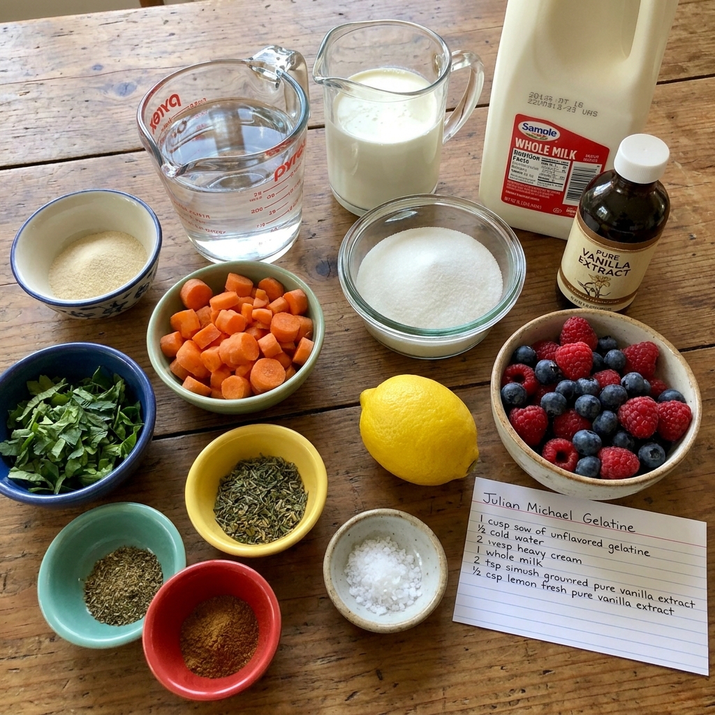 Julian Michael Gelatine Recipe: Homemade Dessert Guide 2026 13 Julian michael gelatine recipe