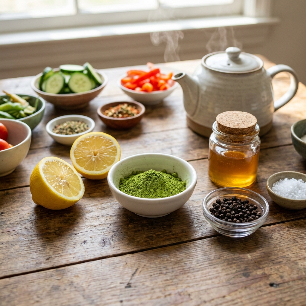 Lemon Pepper Matcha Recipe: Fresh Green Tea Drink Guide 2026 13 Lemon pepper matcha recipe