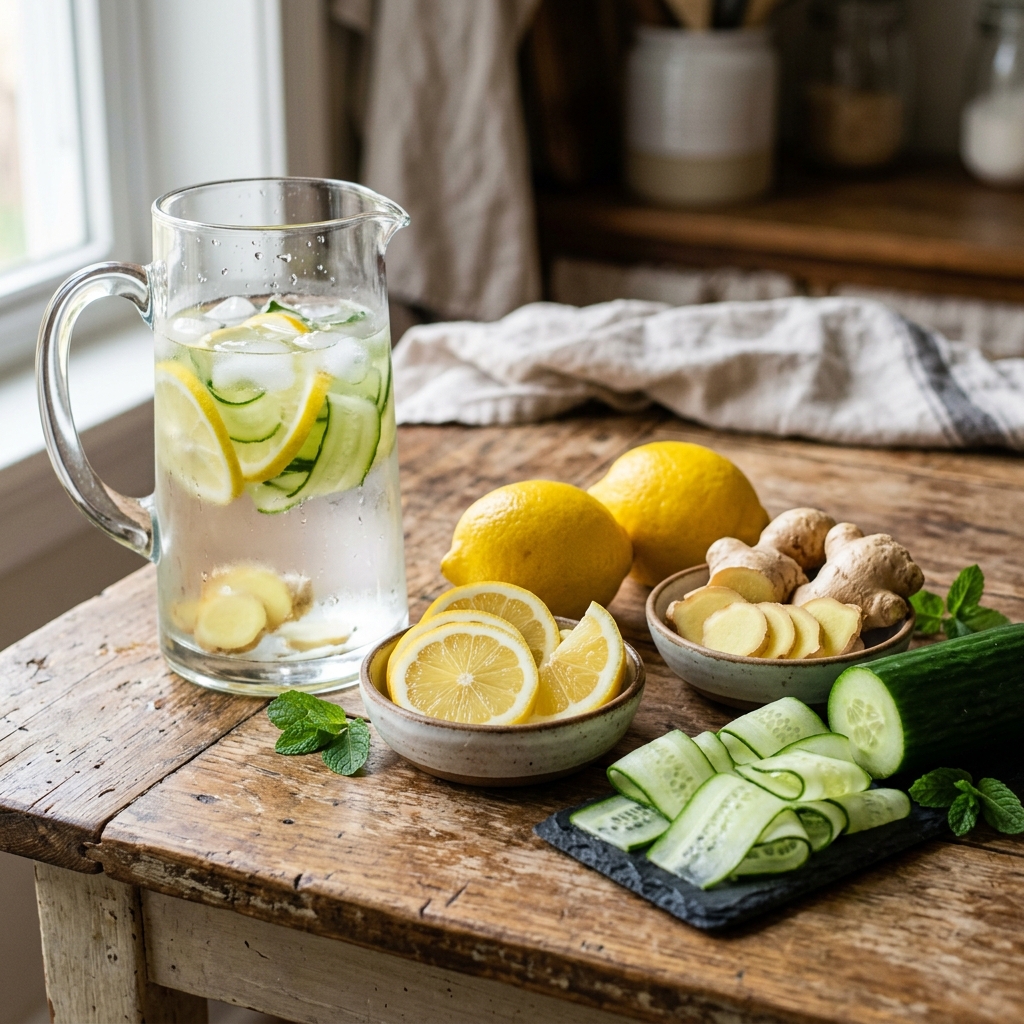 Lemon Ginger Cucumber Water Recipe: A Refreshing Hydration Guide 2026 13 Lemon Ginger Cucumber Water Recipe