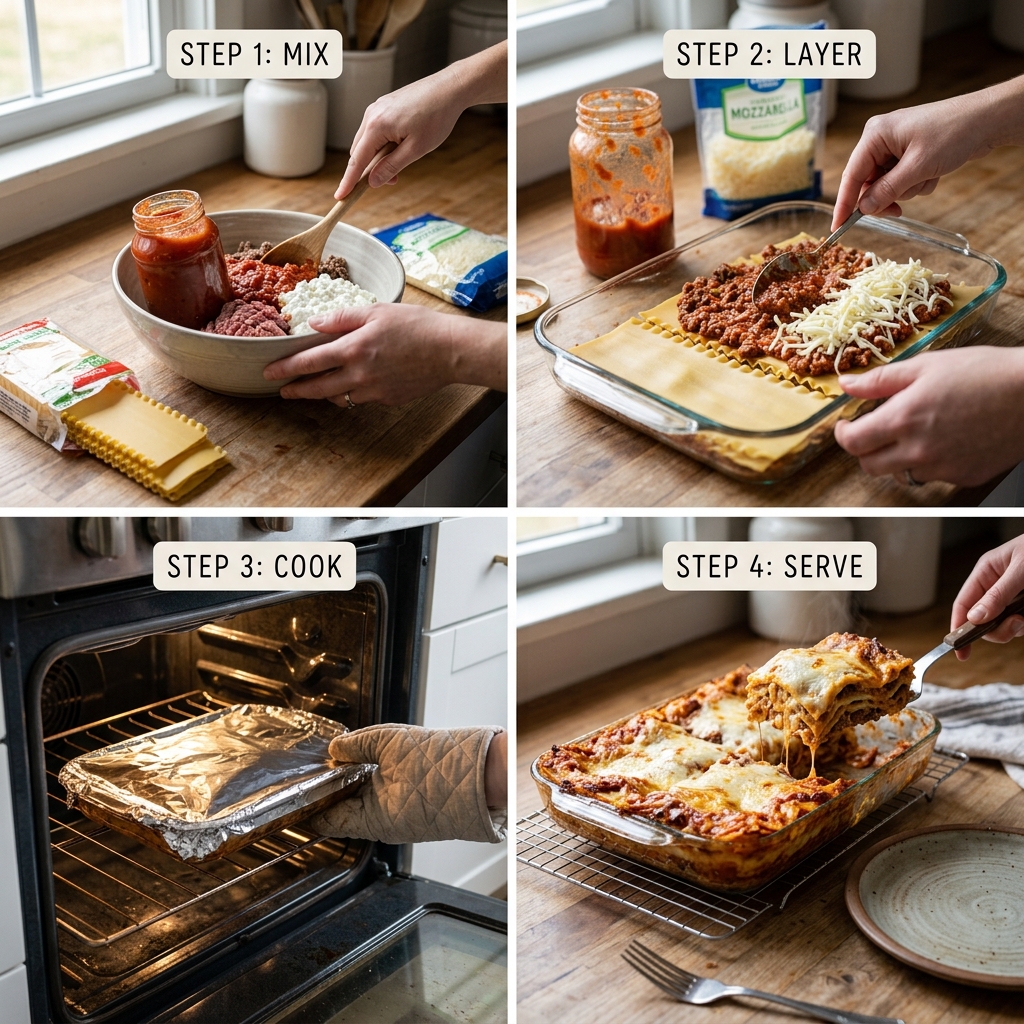 Viral Lazy Girl Lasagna Recipe: Easy Comfort Food 2026 14 Viral Lazy Girl Lasagna Recipe