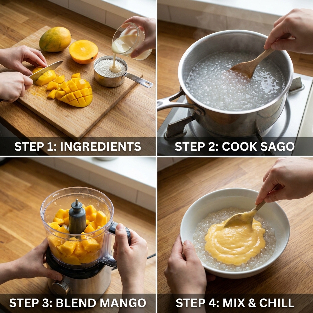 Mango Sago Pudding Recipe: A Complete Guide to Making This Tropical Dessert 2026 14 mango sago pudding recipe