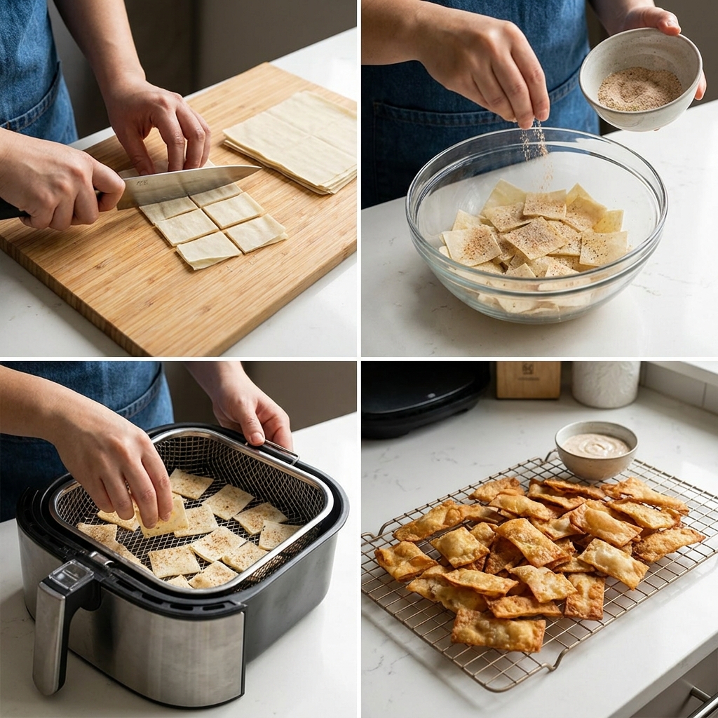 Air Fryer Lumpia Chips Weight Loss Snack Recipe 2026 14 Air fryer lumpia chips weight loss snack Recipe
