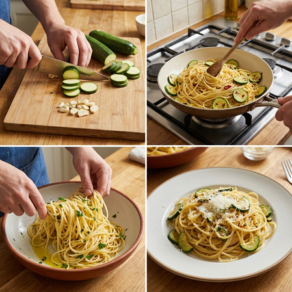 Spaghetti Aglio Olio With Zucchini Recipe 2026 14 Spaghetti Aglio Olio With Zucchini Recipe