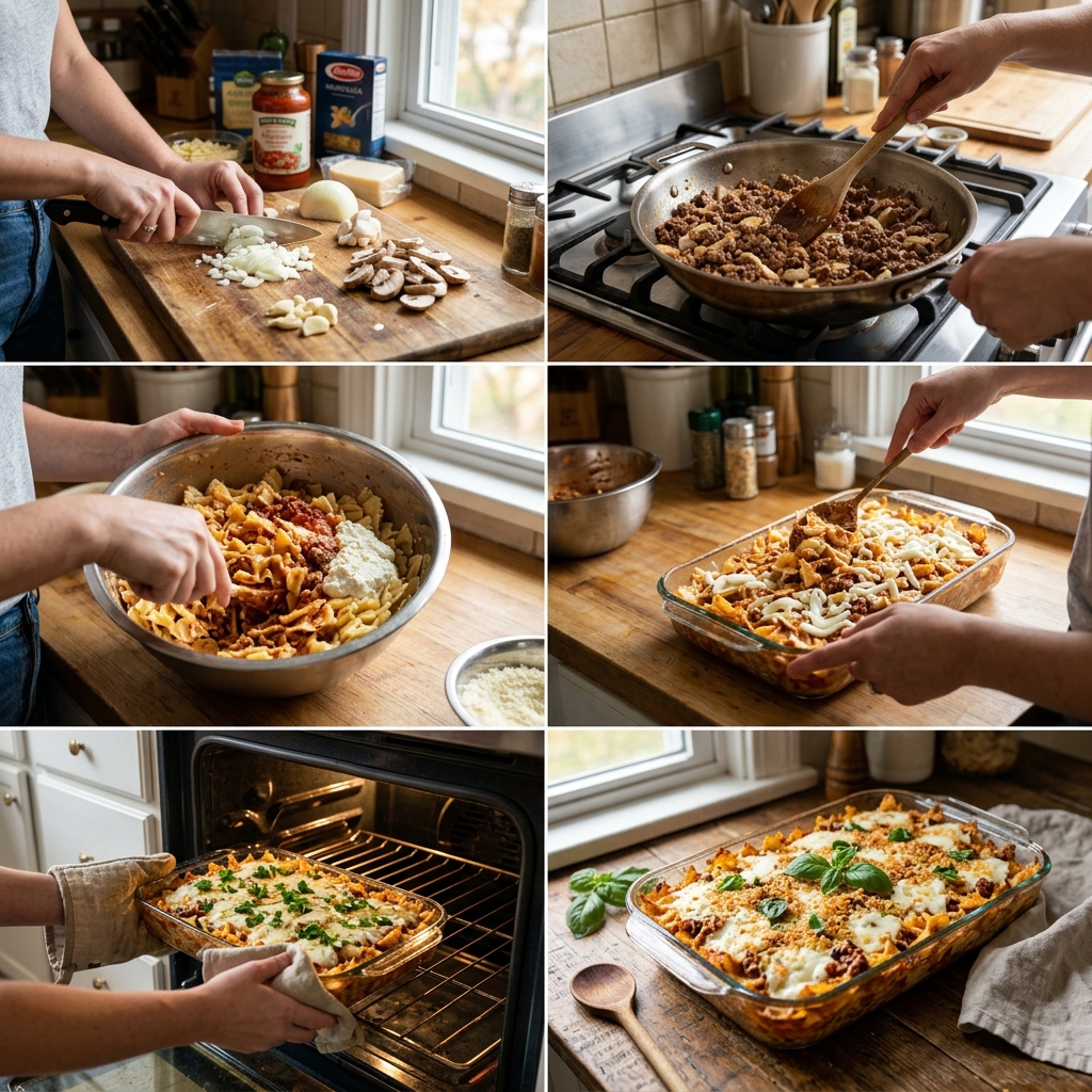 Viral Bow Tie Casserole Recipe: Easy Cheesy Dinner 2026 14 Viral Bow Tie Casserole Recipe