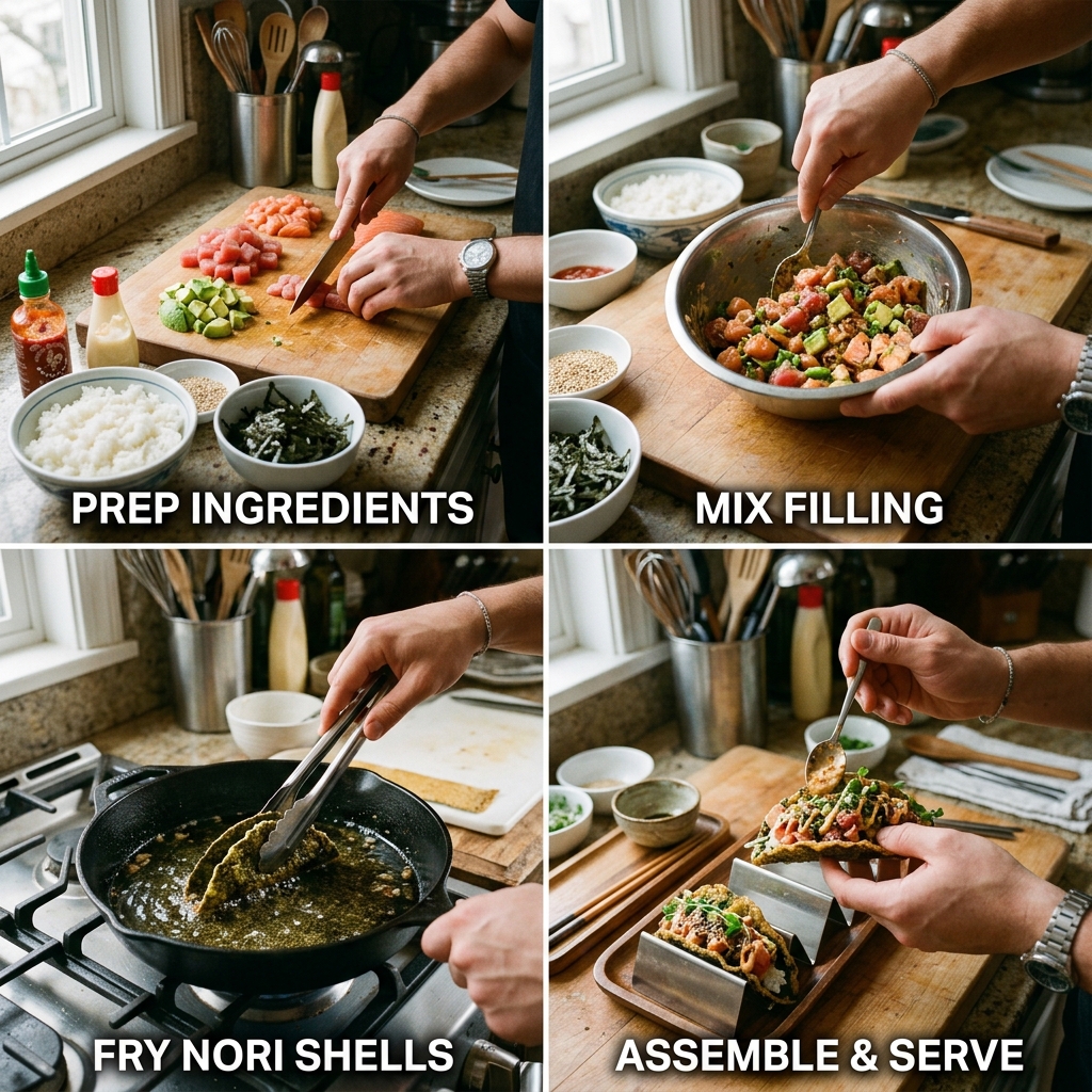 Viral Sushi Tacos Recipe: The Ultimate Homemade Guide 2026 14 Viral Sushi Tacos Recipe