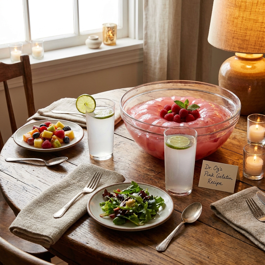 Dr Oz Pink Gelatin Recipe for Weight Loss Recipe: Complete Guide 2026 15 dr oz pink gelatin recipe for weight loss recipe