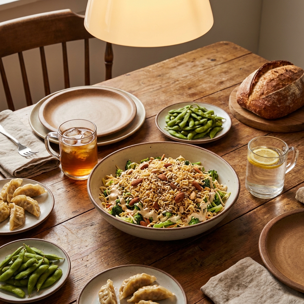 Crunchy Ramen Broccoli Slaw recipe