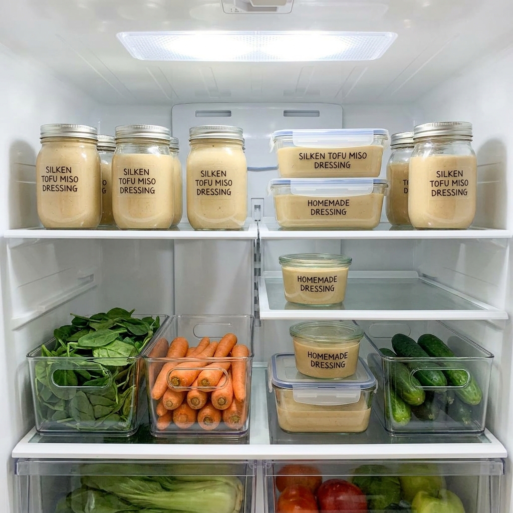silken tofu miso dressing recipe